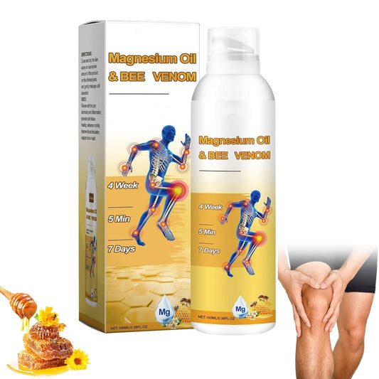 Magnesium Joint Spray bottle and packaging