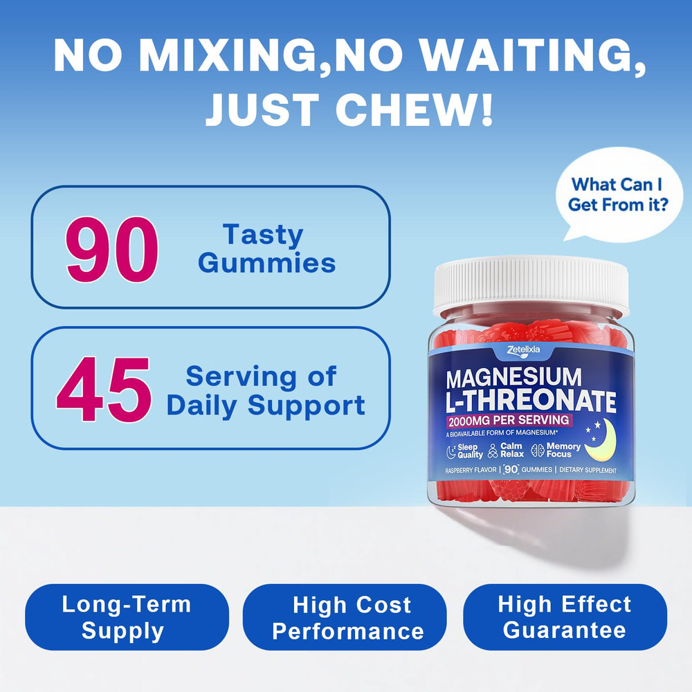 GMP-certified facility and lab-tested seal for Magnesium L-Threonate Gummies