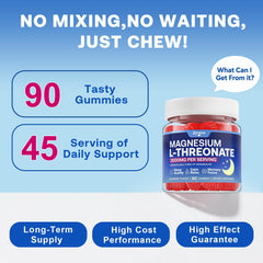 GMP-certified facility and lab-tested seal for Magnesium L-Threonate Gummies