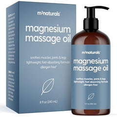 Magnesium massage oil for sore muscles