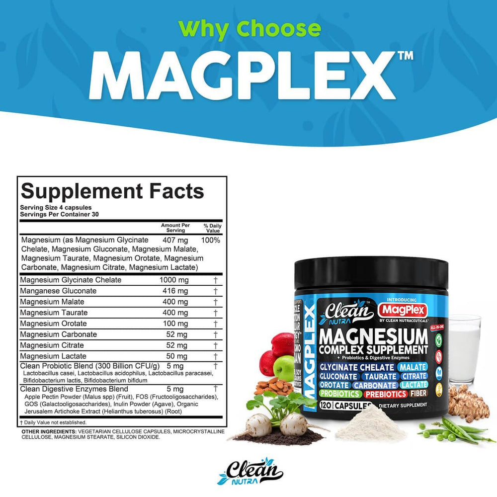 Magnesium orotate capsules bottle