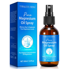 Magnesium spray bottle shown on white background