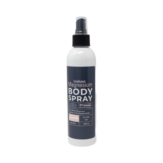 Front view of Magnesium Chloride Spray 8 oz bottle