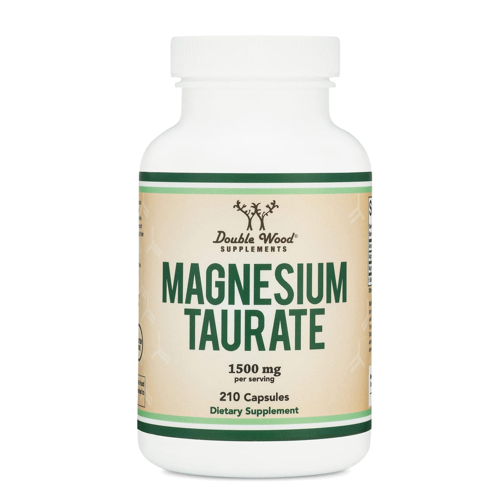Magnesium Taurate supplement bottle front view