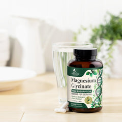 Vegan capsules of Magnesium Glycinate 1000mg