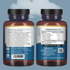 Magnesium forms in the 4-in-1 formula: glycinate, citrate, malate, taurate
