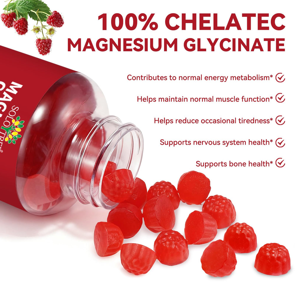Close-up view of gummies showing soft texture