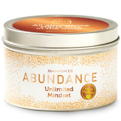 6 oz Magnificent 101 Abundance Manifestation Smudge Candle in a glass jar