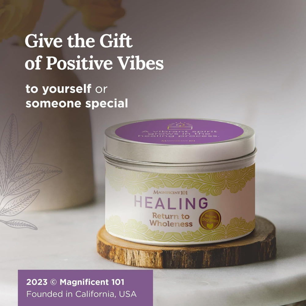 Gift-ready Magnificent 101 candle packaging and branding
