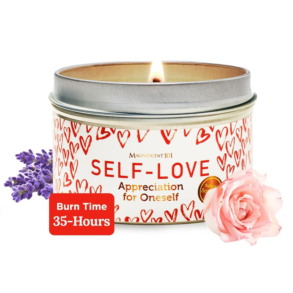 Magnificent 101 Self-Love Aromatherapy Candle in 6 oz tin