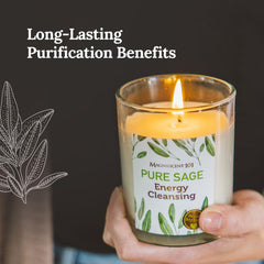 Pack shot of Magnificent 101 set of 3 sage candles