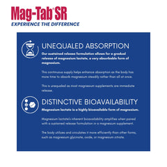 Label showing 168 mg elemental magnesium per 2 caplets
