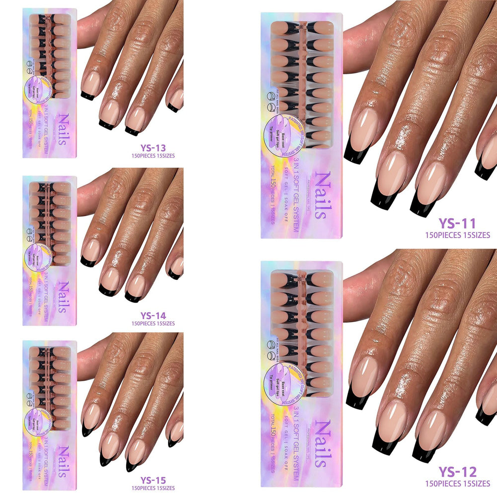 Maigitur nail art designs on tip for versatile fashion changes and creativity.