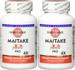 Product image: Mushroom Wisdom Maitake D-Fraction Pro 120 Count Pack of 2 bottle