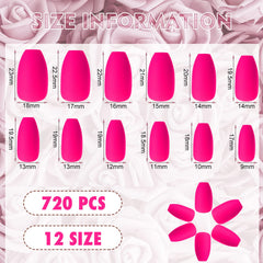 Maitys solid color glossy nails easily matching outfits and looks.