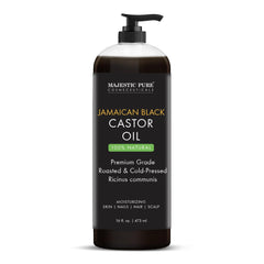 MAJESTIC PURE Jamaican Black Castor Oil 16 oz bottle