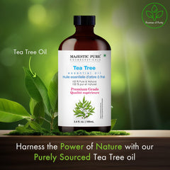 Tea Tree Essential Oil being used in a diffuser setup