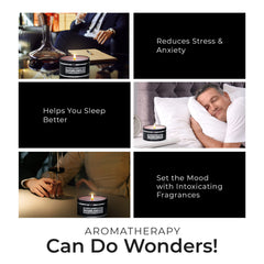 Majestic Zen candle fragrance elevates room aroma and supports a fresh feel.