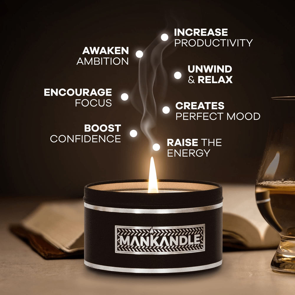 Majestic Zen odor-elimination candle freshens rooms and neutralizes odors.