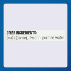 Breakdown of omega-3 fatty acids EPA and DHA per serving.