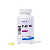 Hero image of MAJOR Omega-3 Fish Oil 1000mg bottle