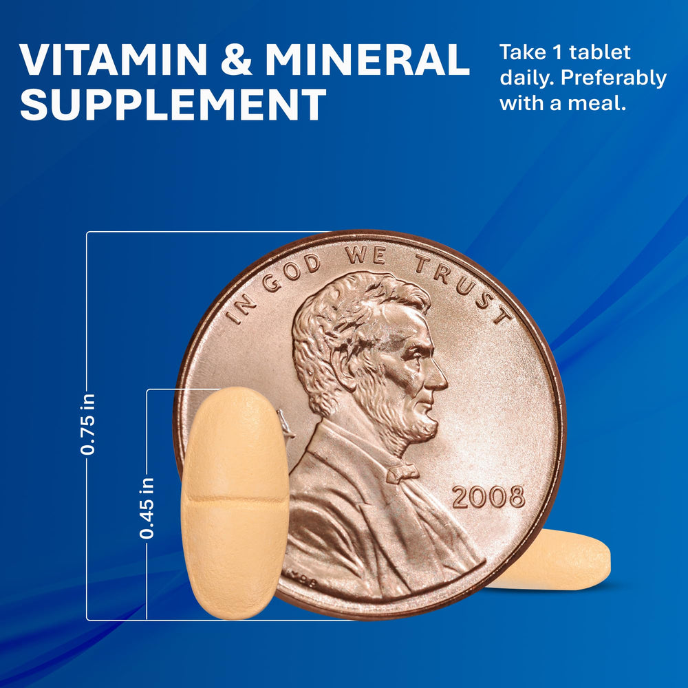 Illustration showing high-potency zinc and antioxidants