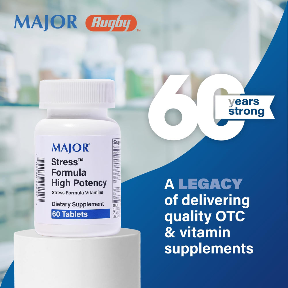 MAJOR Pharmaceuticals brand heritage and OTC vitamin supplements