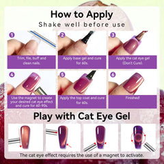 Vibrant Noble Purple shade ideal for statement manicures