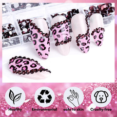 Makartt dark purple rhinestones 4mm flatback prominent flair for designs.