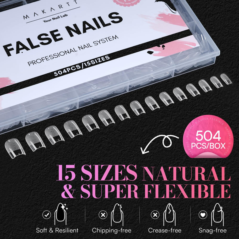 Makartt durable wear tips resist chipping for longer-lasting manicures.