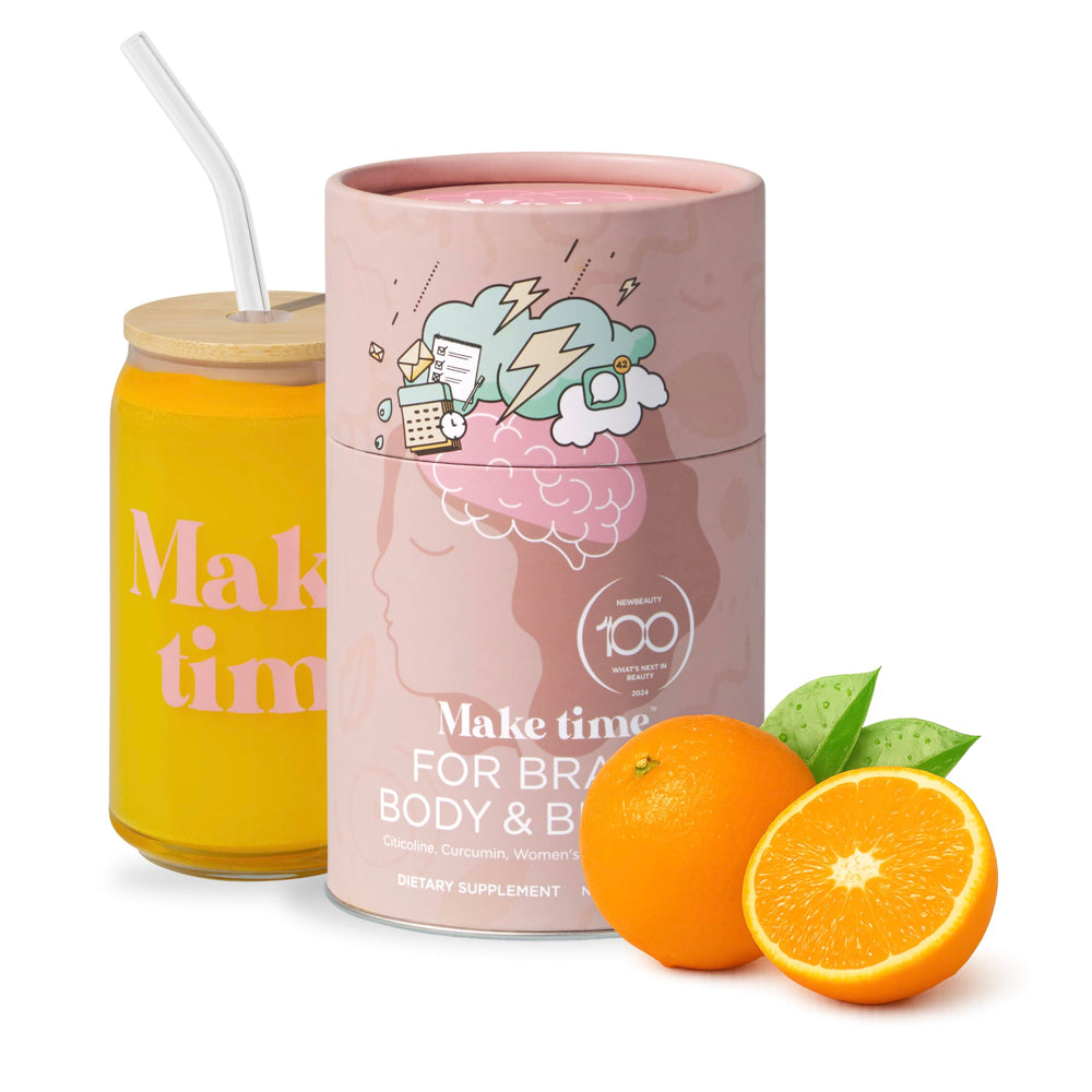MAKE TIME Brain Health Powder for Women bottle