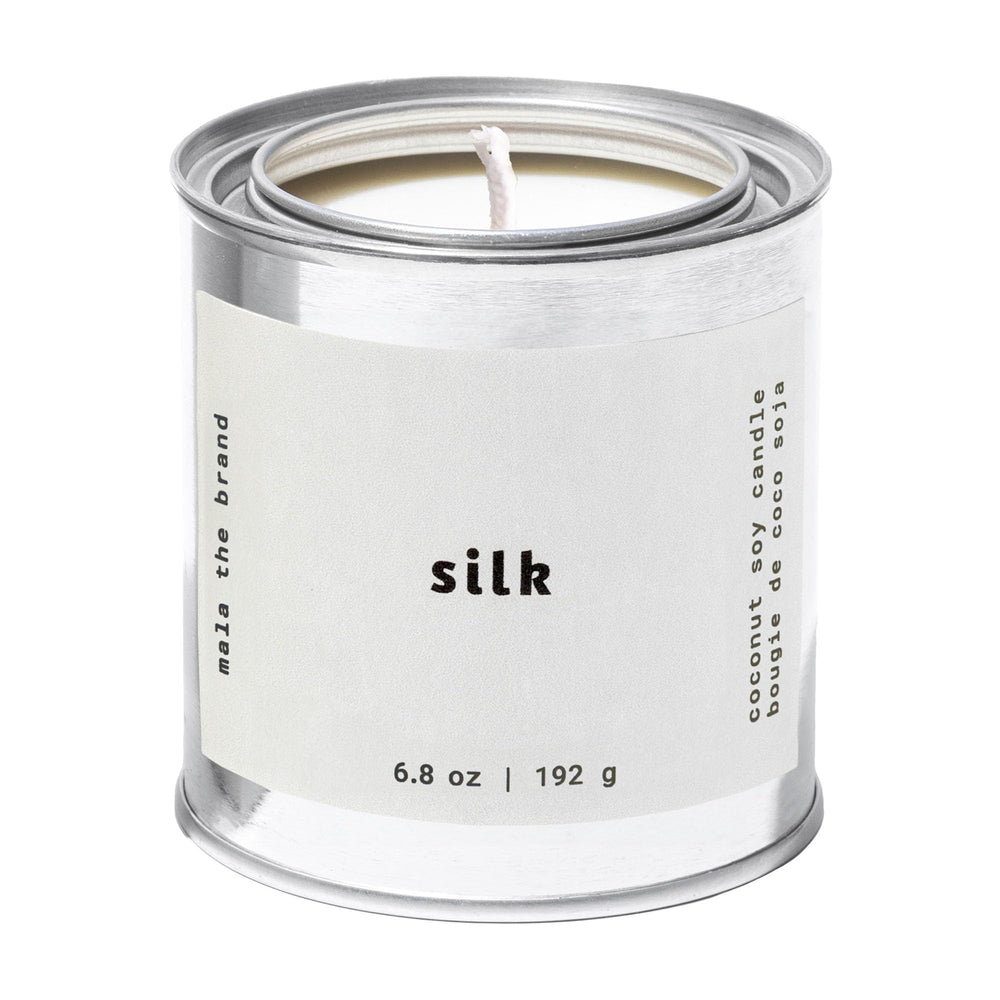 Close-up of vegan soy wax blend used in the MALA candle