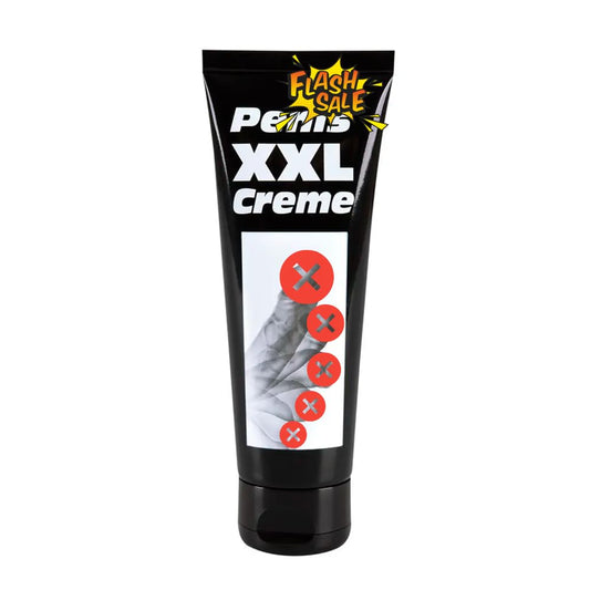 Front view of XXL Male Enhancement Creme bottle