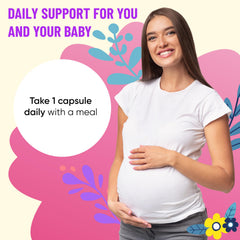 Prenatal probiotics supporting baby's early microbiome development