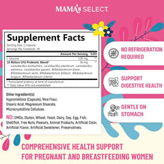Prenatal probiotic capsules for pregnancy support