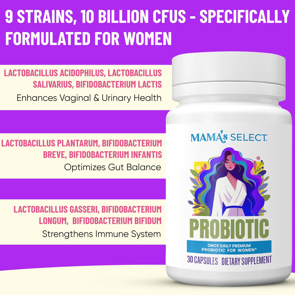 Digestive health probiotic supporting gut microbiome during pregnancy