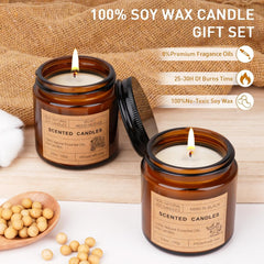 Man in Black scented candle in a jar