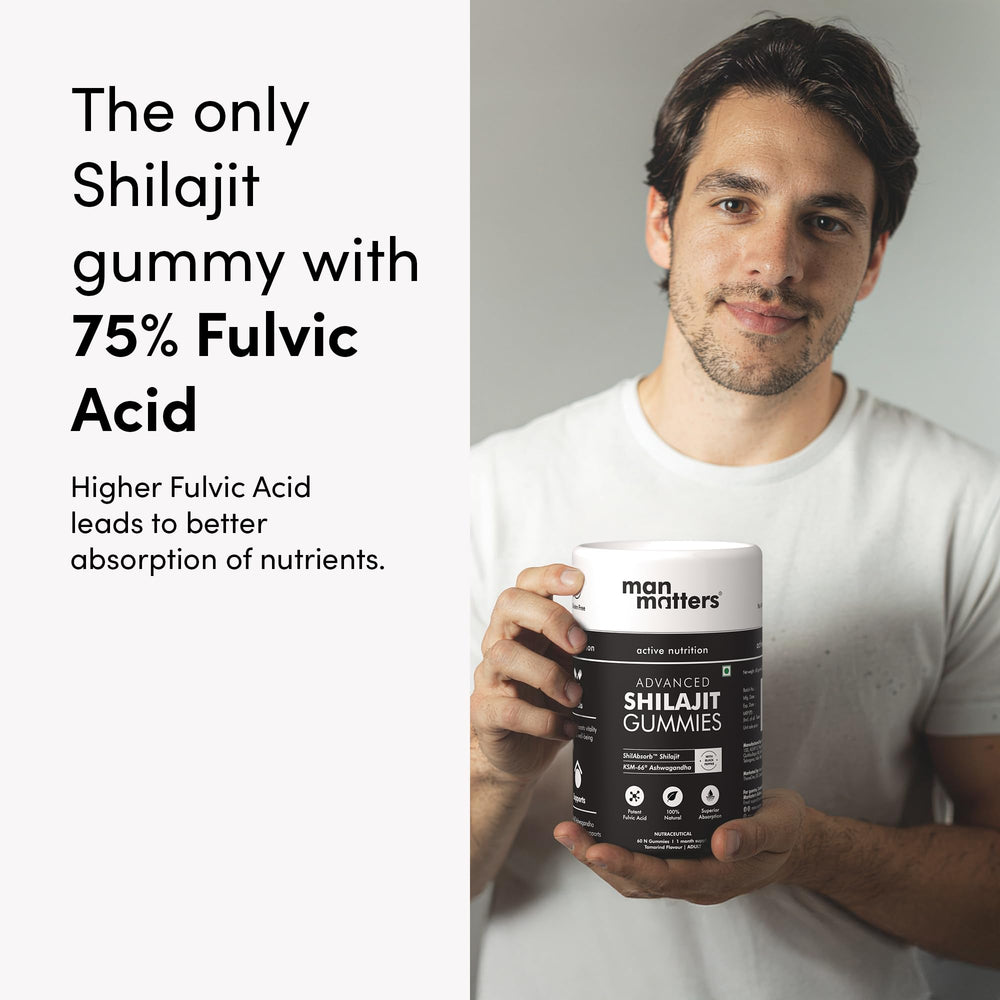 Shilajit resin and herbal blend ingredients