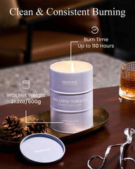Gift-ready packaging box for M&SENSE Tobacco Scented Candle