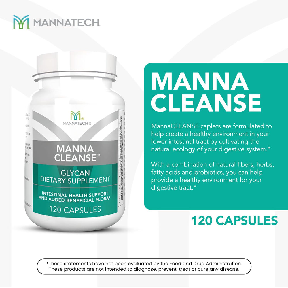 Label of Mannatech Digestive Enzymes and Probiotics bottle