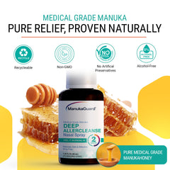 ManukaGuard Deep Allercleanse closeup shows the nozzle design for easy use.