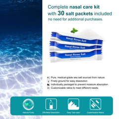 MAOEVER Neti Pot leak-free design reduces splashes during rinsing