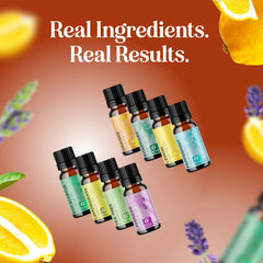Maple Holistics quality essential oil set for diffusers and topical use