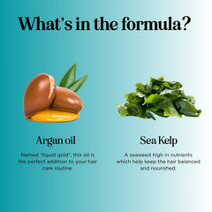 Maple Holistics sea kelp extract hair mist nourishes strands.