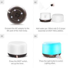 BPA-free PP material and safety features of Marchred diffuser
