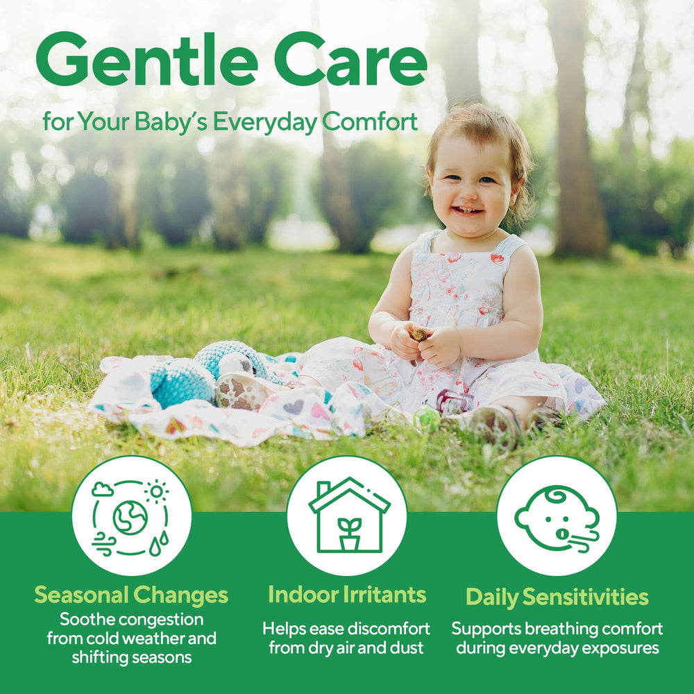 Safe for delicate baby skin; no petroleum, menthol, or camphor