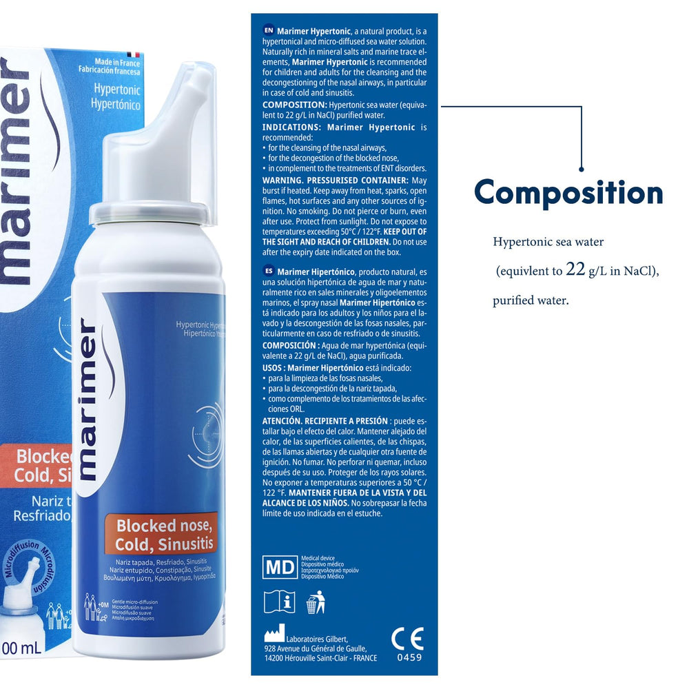 Marimer gentle nozzle diffusion demonstrates wider contact and comfortable administration