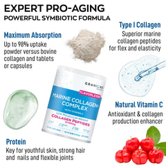 Bottle shot of Marine Collagen Powder Unflavored 9.8oz