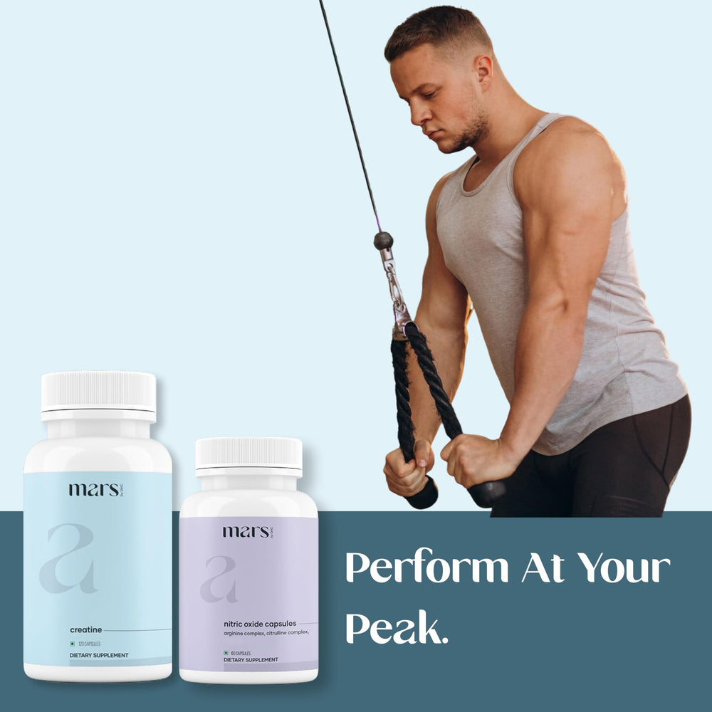 Travel-friendly capsule duo for energy and stamina