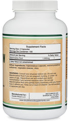 Front view of Marshmallow Root Capsules bottle label